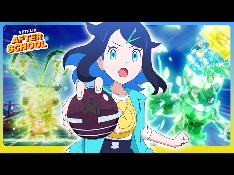 Terastal Training! Floragato vs. Teddiursa | Pokémon Horizons | Netflix After School