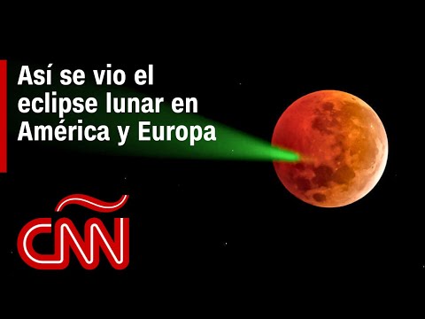 Las mejores imágenes del eclipse lunar de marzo de 2025