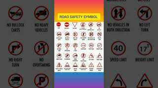 Road safety symbols