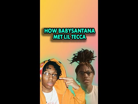 How BABYSANTANA Got SIGNED to LIL TECCA