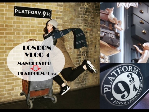 London Vlog 4 - PLATFORM 9&3/4  - AND -  Manchester United game