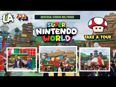 A Look Inside Super Nintendo World | Universal Studios Hollywood