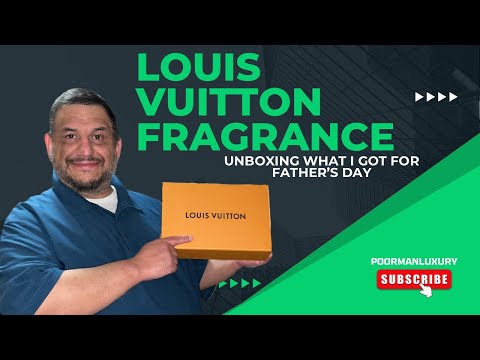 Unboxing Louis Vuitton Fragrance | What I Got For Father’s Day