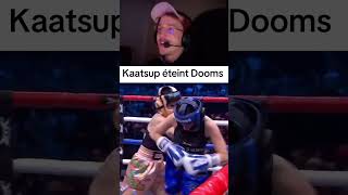 Kaatsup a allumé Dooms #boxe #dtr #kaatsup #dooms #react