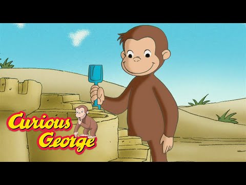 George Learns About Beach Tides 🐵 Curious George 🐵 Kids Cartoon 🐵 Kids Movies