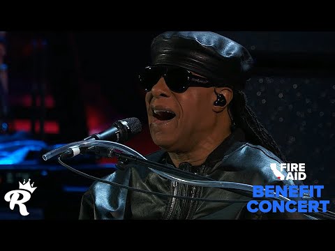 Stevie Wonder feat. Sting | Full Performance | FireAid Benefit Concert 2025