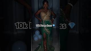 10k prom dress | GRWM #prom #blackgirlbloggers