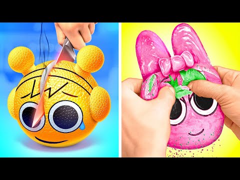 Don’t Cut Oren! Poor Sprunki🥲 *SPRUNKi ASMR Crafts And Fidgets*