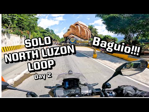 SOLO NORTH LUZON LOOP DAY 2 | Baguio City! | Honda ADV 160