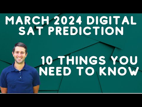 March 2024 Digital SAT Prediction