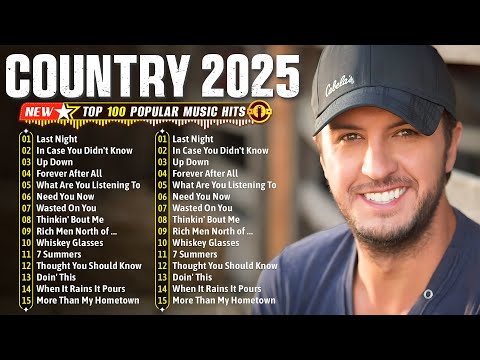 Country Music 2025 - Luke Bryan, Morgan Wallen, Luke Combs, Chris Stapleton, Jason Aldean,Kane Brown