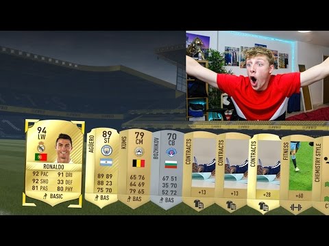 I GOT RONALDO IN A PACK!!!!!!! - FIFA 17