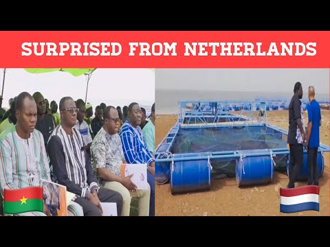 Burkina Faso Aquaculture :45 Floating Cages Donated By Kingdom Of Netherlands