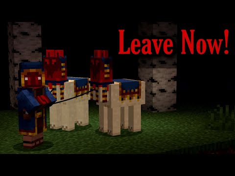 If you see a Trader kill it's own Llamas, He will kill you next! (Minecraft Creepypasta)