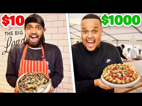 £10 VS £1000 PIZZA ft DARKEST MAN