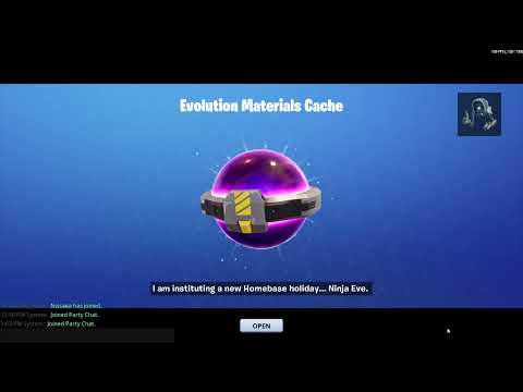 Fortnite Save the World Ninja Homebase Holiday