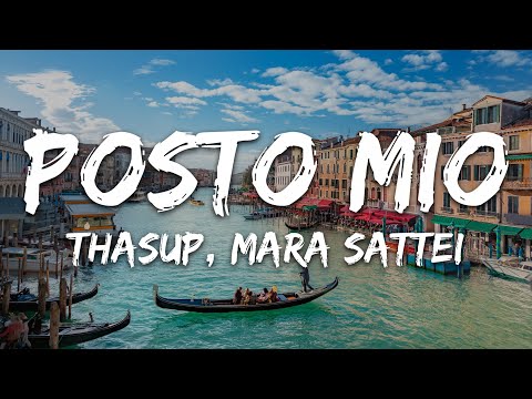 thasup, Mara Sattei - POSTO MIO (Testo/Lyrics)