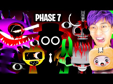 We Unlocked SPRUNKI PHASE 7...!? (LankyBox ALL CHARACTERS Reaction!)