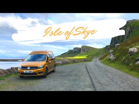 Eilean Donan Castle, Bagpipes, and Quirang Hiking || Scotland Campervan Trip - Day 15