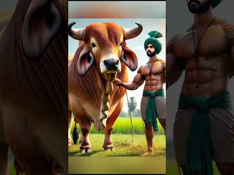 बछड़ा प्यास के कारण गटर का पानी पी रहा 😨 mind blowing creators #cow #cartoon #kahani