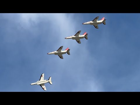 70周年を迎えた築城基地の航空祭にベテラン教官パイロット達が大サービス！/ 築城基地航空祭 2024