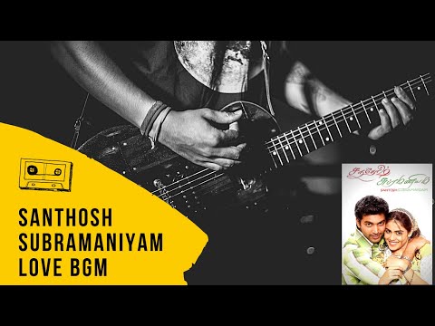 Santhosh Subramaniam | Love BGM | Theme Music | Guitar |2008