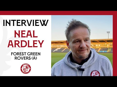 Forest Green Rovers 1-1 Woking | Neal Ardley Interview