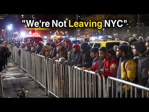 Migrant Protestors Storm NYC... As Trump Plans Deportations