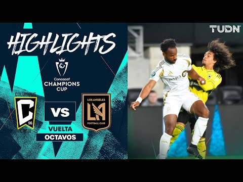 HIGHLIGHTS - Columbus Crew vs LAFC | CONCACAF Champions Cup 2025 | 8vos VUELTA |TUDN