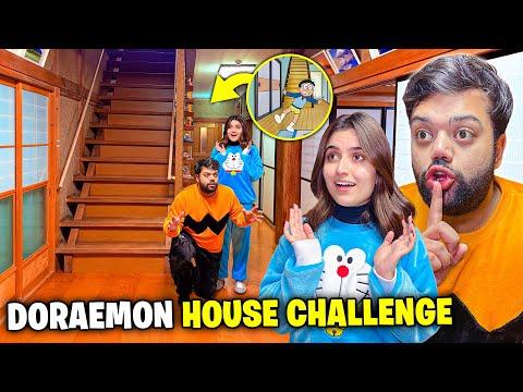 Living In Doraemon House for 24 Hours Challenge 😍 | From Childhood Dream to Reality 😭 (Emotional)