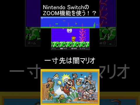 7-2 一寸先は闇マリオ Nintendo SwitchのZOOM機能を使う！？