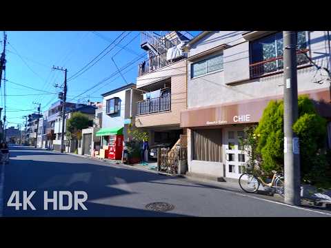 Residential Area Walk in Kanamecho Tokyo on a Crisp Winter Day | Japan [4K/HDR]