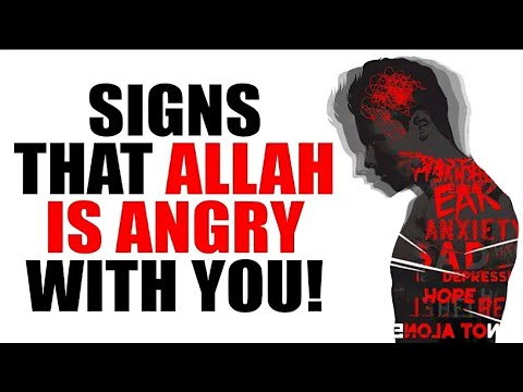 Signs That Allah Is Not Happy With You|Signs That Allah Has Left You|Signs That Allah Is Angry