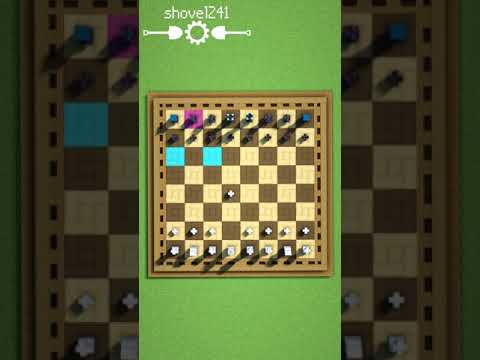 Building a Working Chess Set in Minecraft