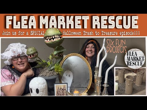 DIY HALLOWEEN TRASH TO TREASURE  HOME DECOR PROJECTS 2024