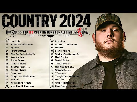 Country Music Playlist 2024 - Luke Combs, Chris Stapleton, Morgan Wallen, Kane Brown, Jason Aldean