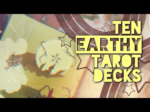 Tarot for Taurus season + beyond! 🌱 Decks that connect me with the earth element 💚