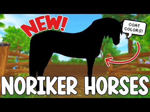 *NEW* NORIKER HORSE BREED ALL COAT COLORS & MORE!! STAR STABLE SPOILERS!!