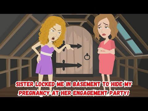 Sister Locked Me In Basement To Hide My Pregnancy At Her Engagement Party!