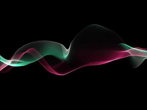 Looping Streaming Background Animation - Flowing Ribbon FREE