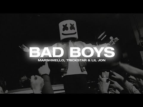 Marshmello, TRICKSTAR, Lil Jon - Bad Boys (Official Visualizer)