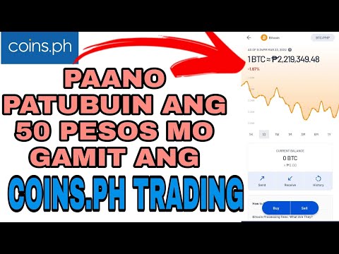 HOW TO BUY CRYPTO START AT 50 PESOS? FOR BEGINNERS USING COINS.PH TRADING | KYLA'S TV