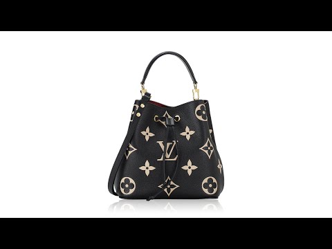 Louis Vuitton Monogram Empreinte Bicolor Neonoe MM