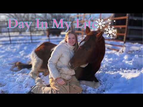 Day in the life of a HOMESCHOOLING TEENAGE FARM GIRL | Farm Vlog 💖