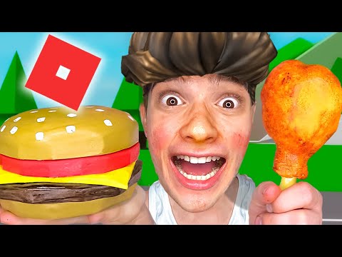 Roblox Food Emoji IRL ASMR