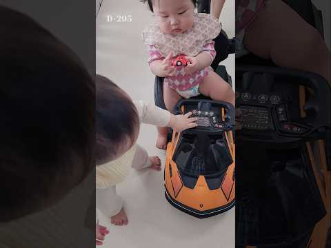 (D+295)붕붕 탄 지안아가씨와 귀여운 신사 서준씨#아기 #육아 #육아일기 #육아브이로그 #baby #9개월아기 #붕붕 #도담지안