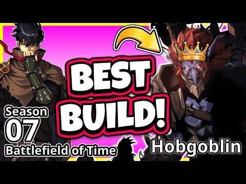 3 BUILDS! HOBGOBLIN - BATTLEFIELD OF TIME BEST BUILD GUIDE! [Solo Leveling: Arise]