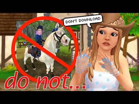 OLD STAR STABLE GAME!! DO NOT DO THIS!!