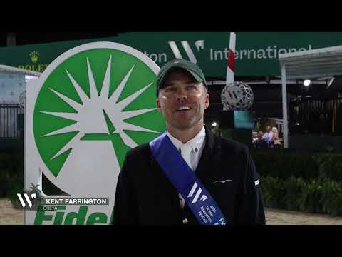 Kent Farrington & Greya Win Fidelity Investments® CIS5* Grand Prix