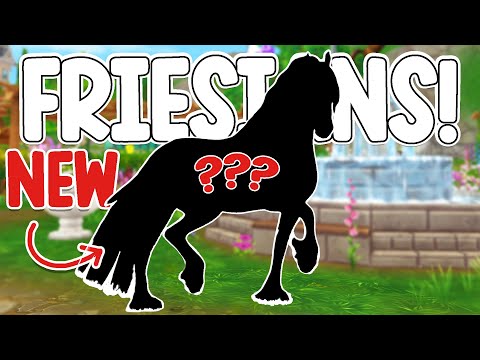 NEW FRIESIAN HORSE BREED SPOILERS!! COAT COLORS, SPECIAL MOVES & MORE!!